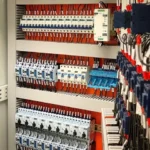 Painel de distribuição eletrica industrial