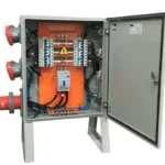 Quadro de distribuição de força e luz