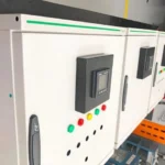 Painel eletrico montado