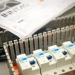 Quadro de iluminação industrial